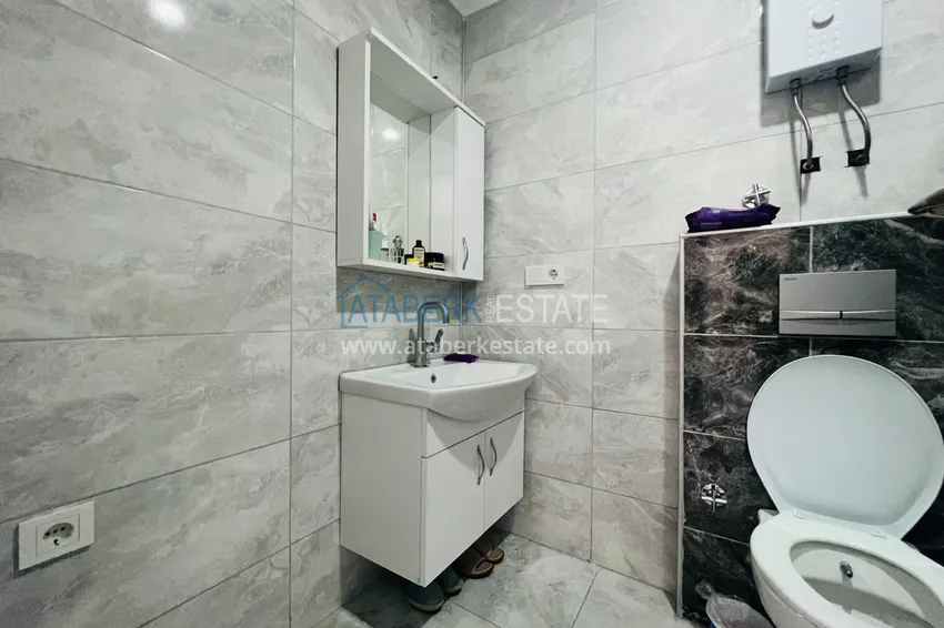 Приобрести Квартира 1+1 меблированная с видом на горы в резиденции комфорт-класса, район Оба – Алания 7 