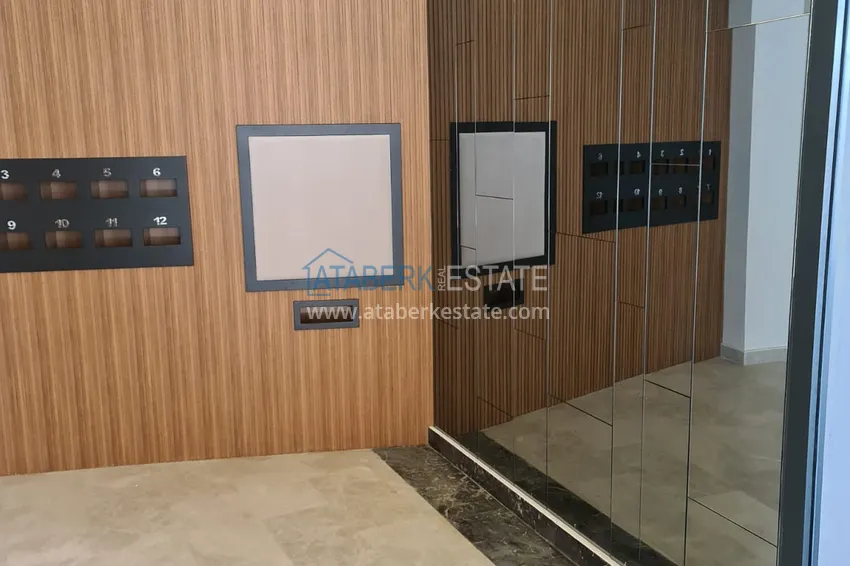 Квартира 1+1 с чистовой отделкой в современном городском доме в самом центре Алании 7 