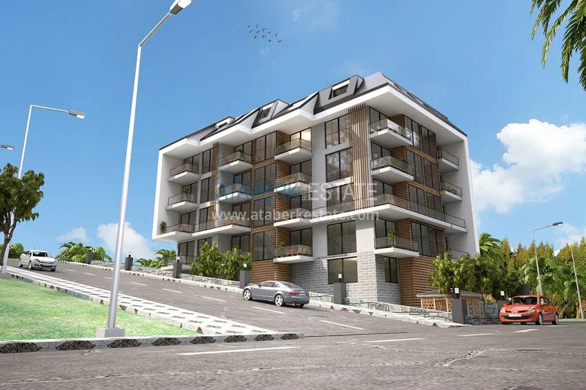 Инвестиционная недвижимость на этапе строительства в районе Демирташ, Алания 8 