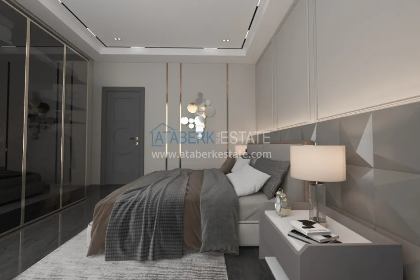 Приобрести Инвестиционно-выгодный проект на этапе котлована в самом сердце Алании - район пляжа Клеопатра 8 