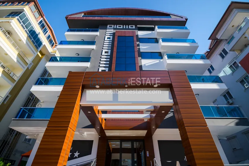 Дуплекс 3+1 меблированный с видом на море и горы в новом комплексе, район Махмутлар – Алания 8 