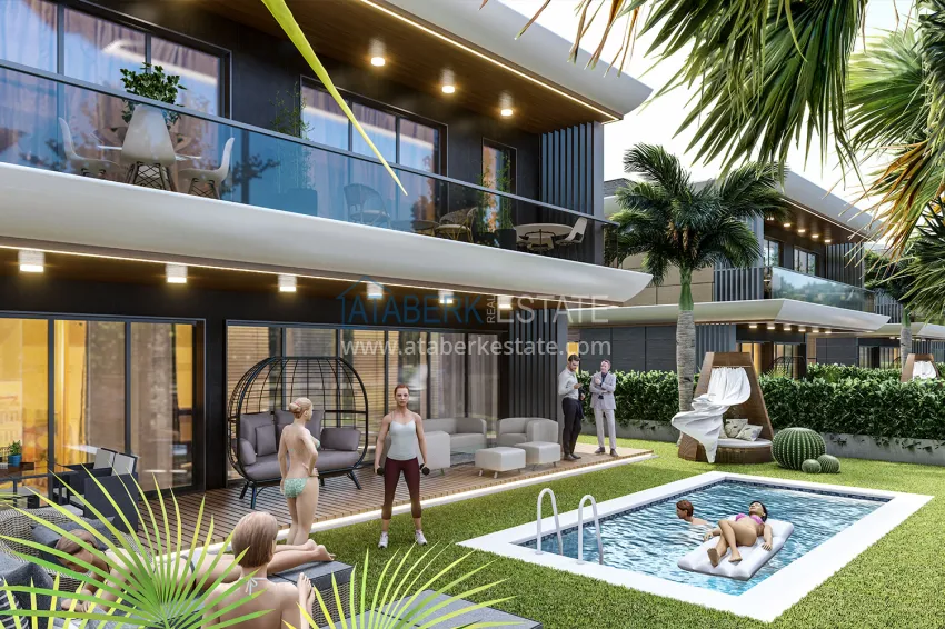 Эксклюзивный Проект Вашей Мечты – элитный коттеджный комплекс в Анталии, район Лара – Эрменек 8 