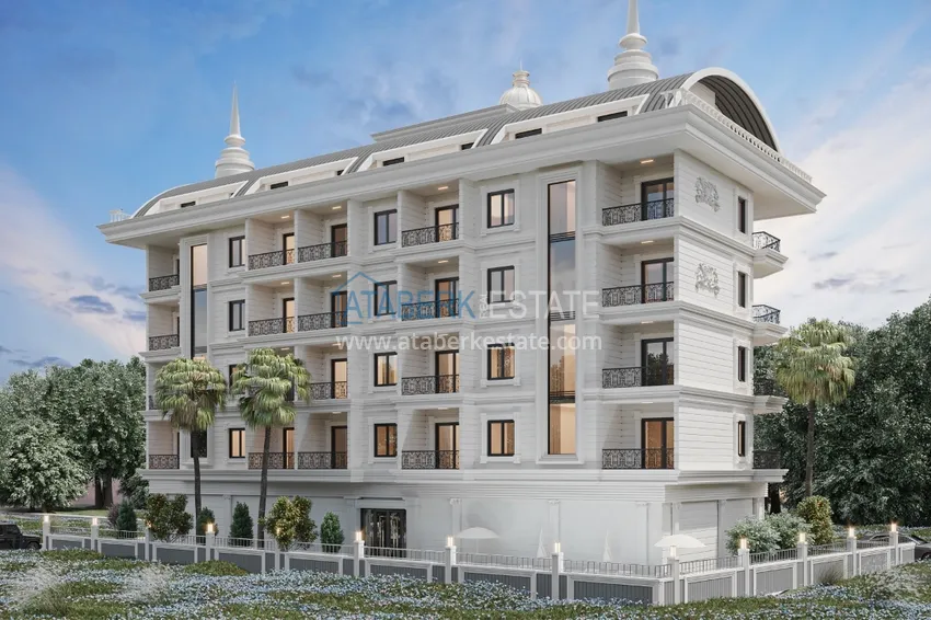 Квартира 1+1 от инвестора в комплексе на этапе строительства, Махмутлар – Алания 8 