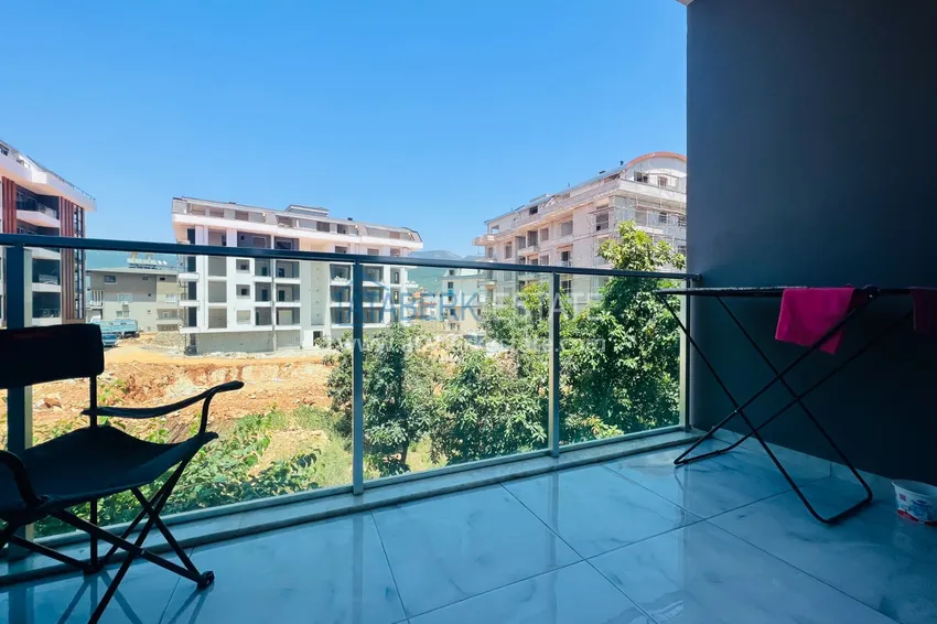 Приобрести Квартира 1+1 меблированная с видом на горы в резиденции комфорт-класса, район Оба – Алания 8 