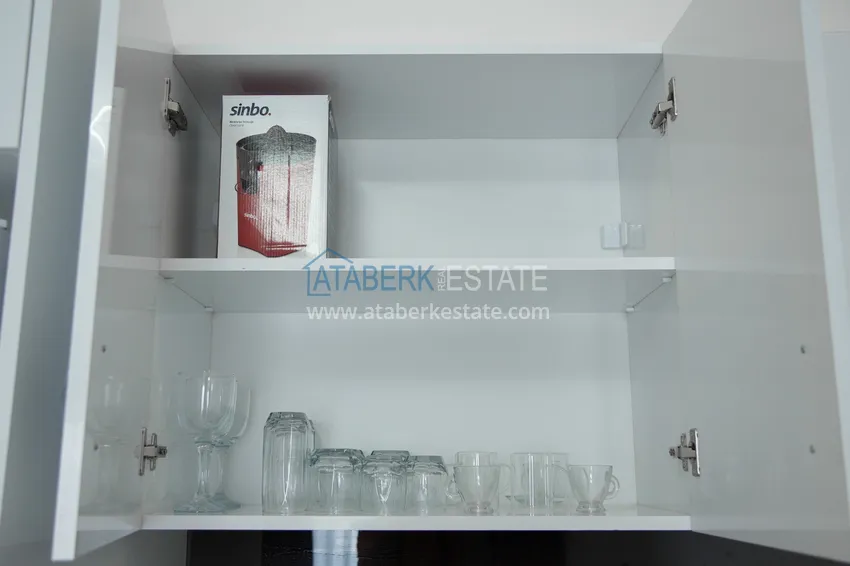 Приобрести Аренда квартиры 1+1 в районе Авсаллар, Алания в резиденции комфорт-класс №6 8 