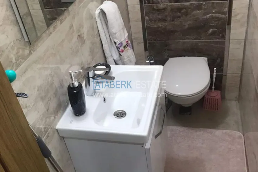 Приобрести Меблированный дуплекс 2+1 с видом на море и горы в Газипаше - открыт для ВНЖ 8 