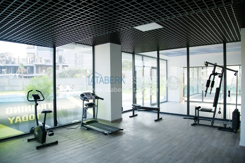 Аренда квартиры 1+1 в комфортабельном комплексе - Алания, район Авсаллар №4 13