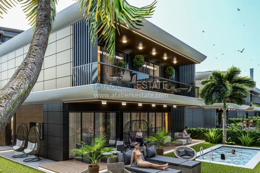 Эксклюзивный Проект Вашей Мечты – элитный коттеджный комплекс в Анталии, район Лара – Эрменек 9 