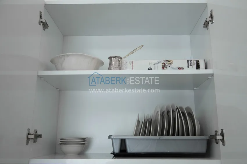 Приобрести Аренда квартиры 1+1 в районе Авсаллар, Алания в резиденции комфорт-класс №6 9 