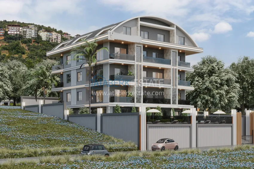 Инвестиционно-выгодный проект на этапе котлована в самом сердце Алании - район пляжа Клеопатра 9 