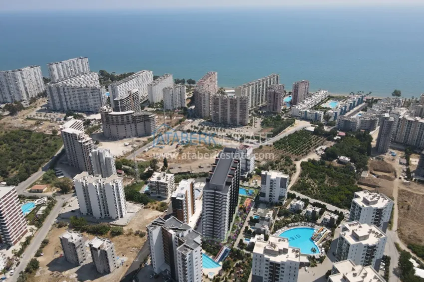 Старт продаж! Квартиры в современном жилом комплексе в районе Томюк – Мерсин 19 