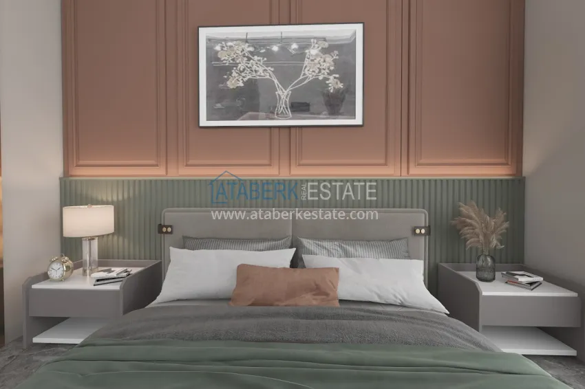 Приобрести Инвестиционно-выгодный проект на этапе котлована в самом сердце Алании - район пляжа Клеопатра 9 