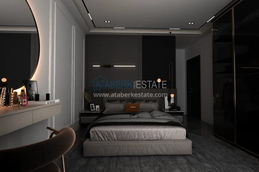 Приобрести Инвестиционно-выгодный проект на этапе котлована в самом сердце Алании - район пляжа Клеопатра 12 