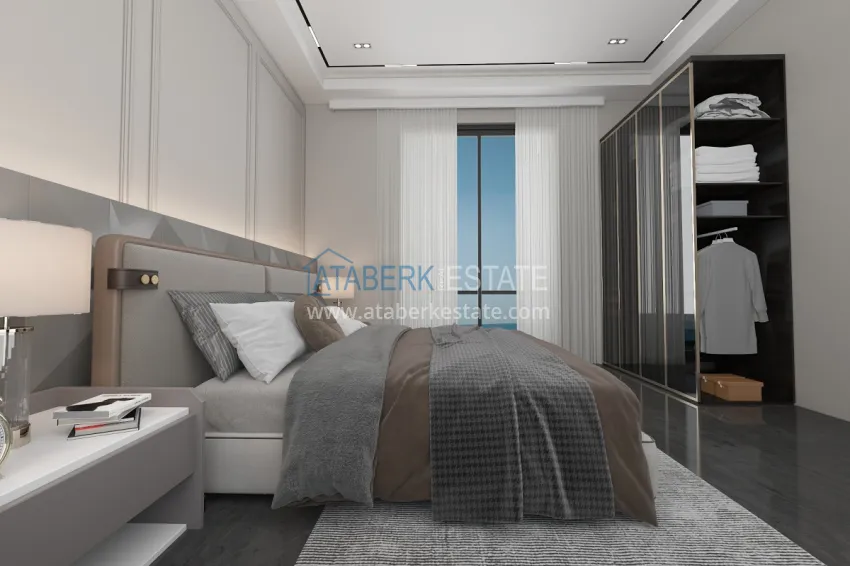 Приобрести Инвестиционно-выгодный проект на этапе котлована в самом сердце Алании - район пляжа Клеопатра 15 