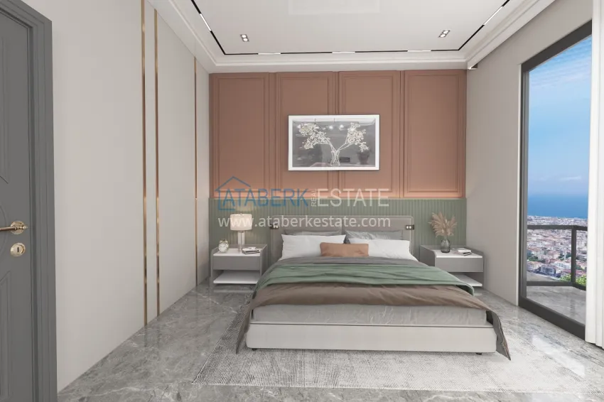 Приобрести Инвестиционно-выгодный проект на этапе котлована в самом сердце Алании - район пляжа Клеопатра 19 