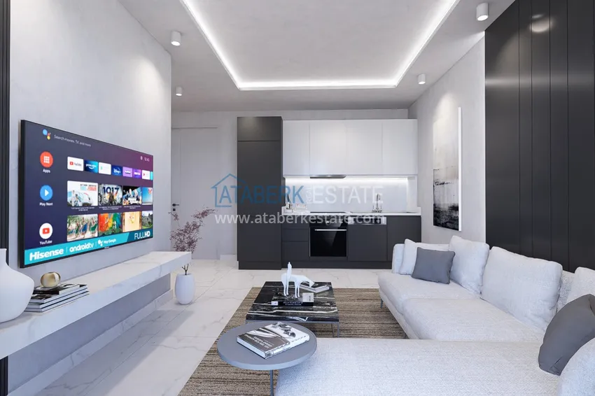 Приобрести Квартиры в современном жилом комплексе в Газипаше, Алания 2 