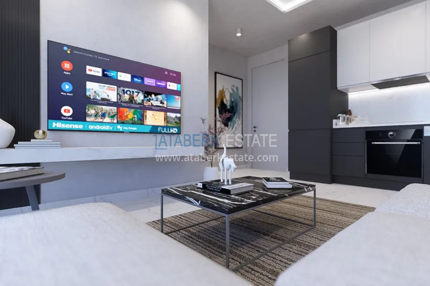 Приобрести Квартиры в современном жилом комплексе в Газипаше, Алания 4 