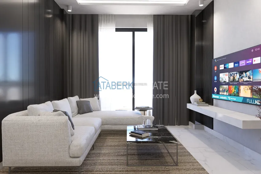 Приобрести Квартиры в современном жилом комплексе в Газипаше, Алания 8 