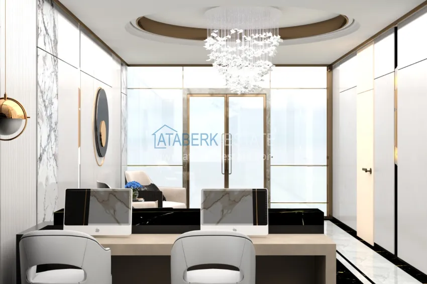 Инвестиционно-выгодный проект на этапе котлована в самом сердце Алании - район пляжа Клеопатра 17 