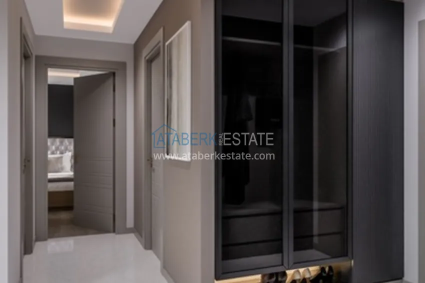 Приобрести Квартира 1+1 в новом жилом комплексе на стадии строительства район Тедже – Мерсин 1 