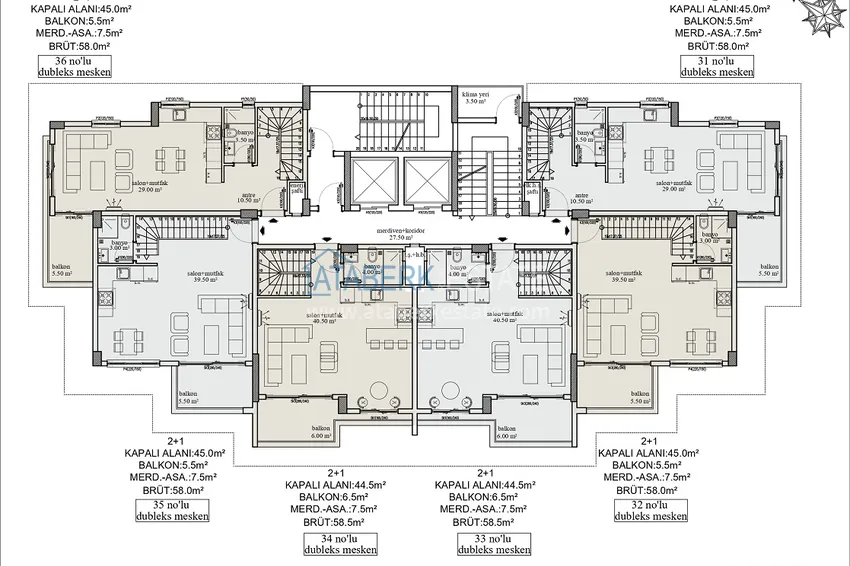 Купить дешево Инвестиционный проект в районе Демирташ – комфортабельные квартиры с панорамным видом на море 1 