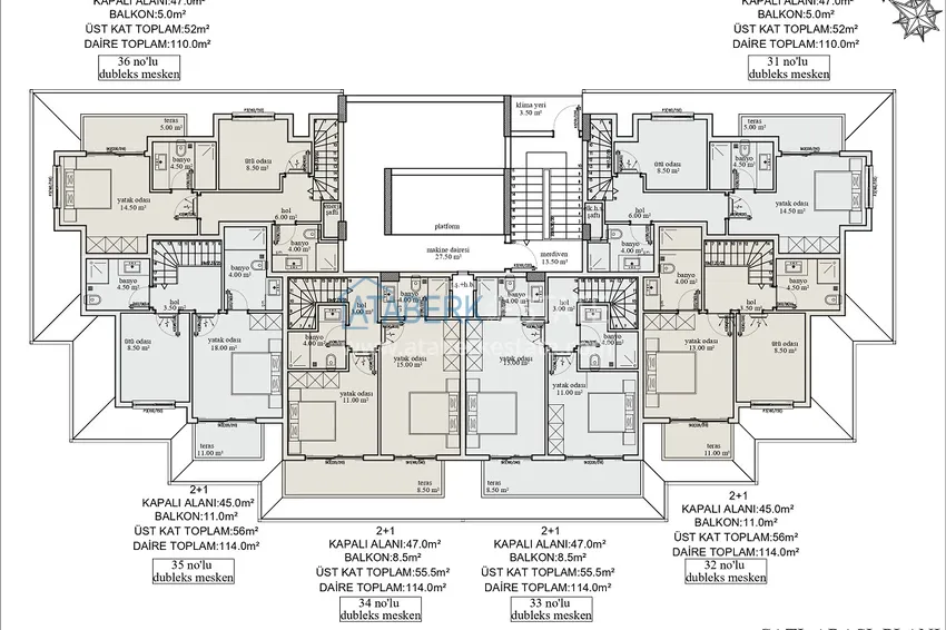 Купить дешево Инвестиционный проект в районе Демирташ – комфортабельные квартиры с панорамным видом на море 2 