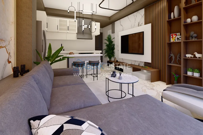 Приобрести Инвестиционная недвижимость на этапе строительства в районе Демирташ, Алания 1 