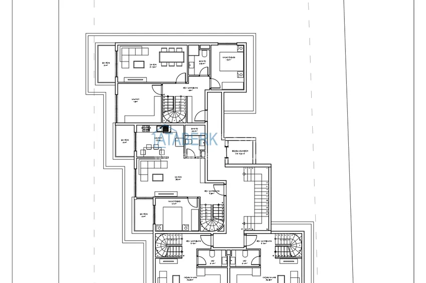 Купить дешево Инвестиционная недвижимость на этапе строительства в районе Демирташ, Алания 3 