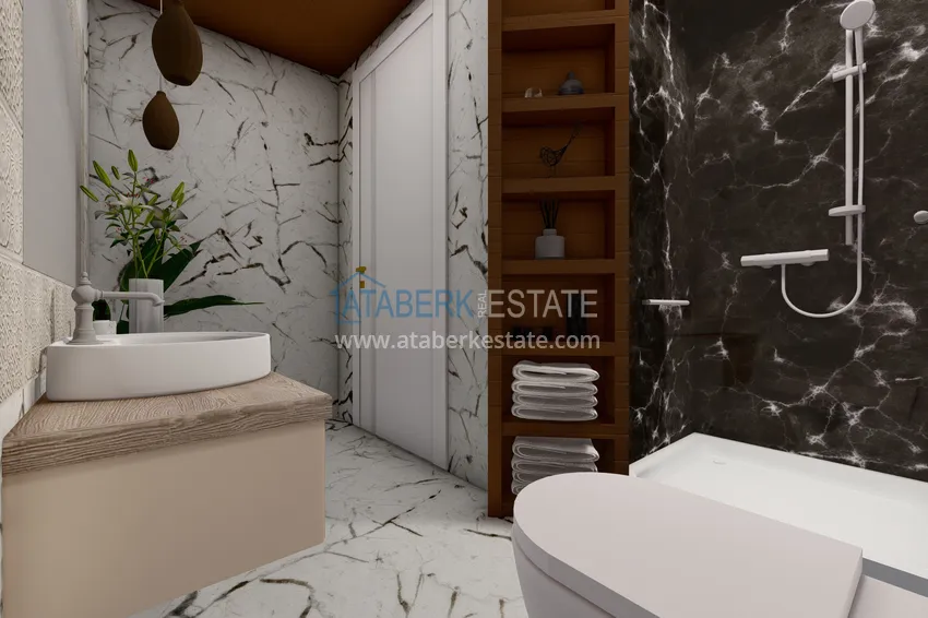 Приобрести Инвестиционная недвижимость на этапе строительства в районе Демирташ, Алания 8 