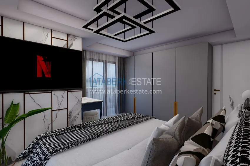 Приобрести Инвестиционная недвижимость на этапе строительства в районе Демирташ, Алания 10 