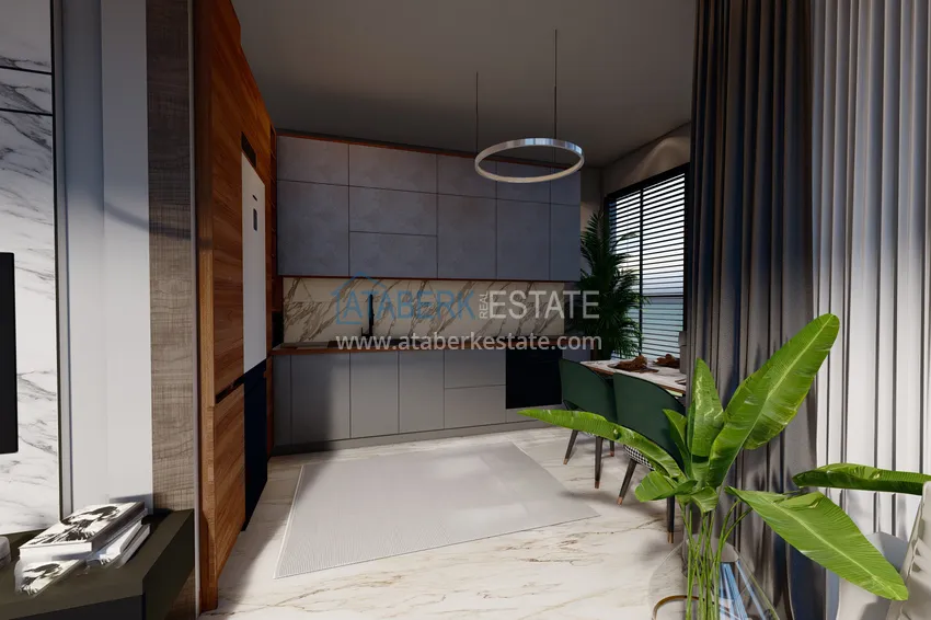 Приобрести Инвестиционная недвижимость на этапе строительства в районе Демирташ, Алания 13 