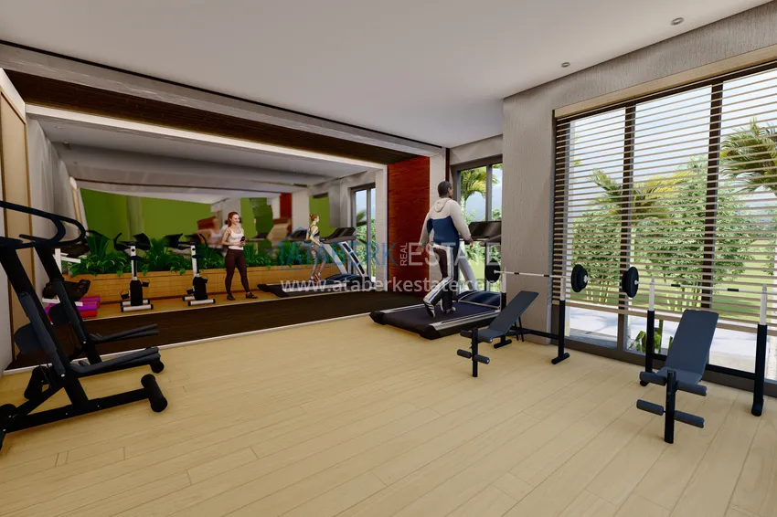 Инвестиционная недвижимость на этапе строительства в районе Демирташ, Алания 14 