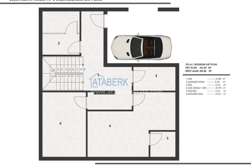 Купить дешево Эксклюзивный Проект Вашей Мечты – элитный коттеджный комплекс в Анталии, район Лара – Эрменек 1 