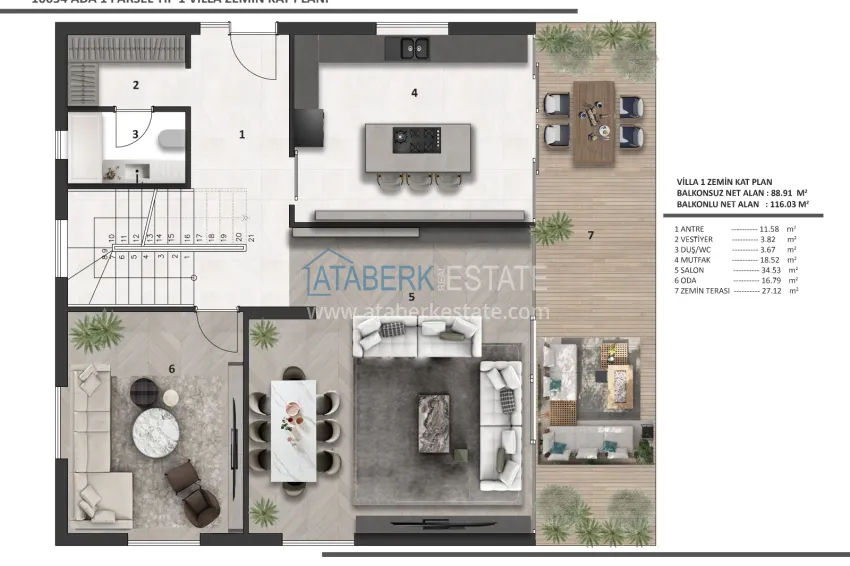 Купить дешево Эксклюзивный Проект Вашей Мечты – элитный коттеджный комплекс в Анталии, район Лара – Эрменек 3 