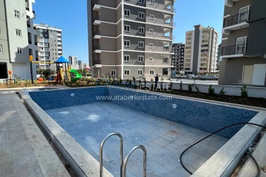 Квартира 3+1 с чистовой отделкой в районе Мезитли - Мерсин 2 