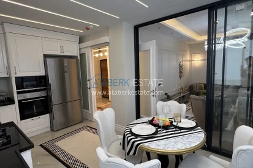 Приобрести Квартира 3+1 в жилом комплексе с инфраструктурой в районе Мезитли – Мерсин 2 