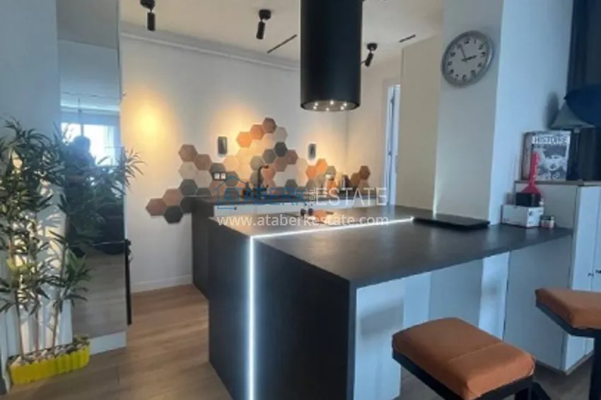 Приобрести Квартира 3+1 меблированная с видом на море в районе Акдениз 4 