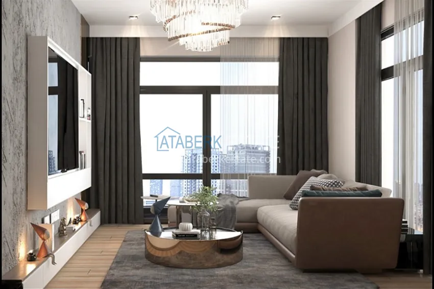 Приобрести Новый современный проект жилого комплекса с инфраструктурой комфорт-класса район Томюк - Мерсин 9 