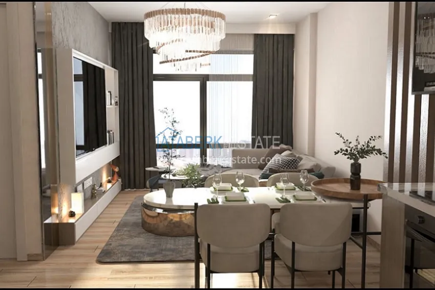 Приобрести Новый современный проект жилого комплекса с инфраструктурой комфорт-класса район Томюк - Мерсин 1 