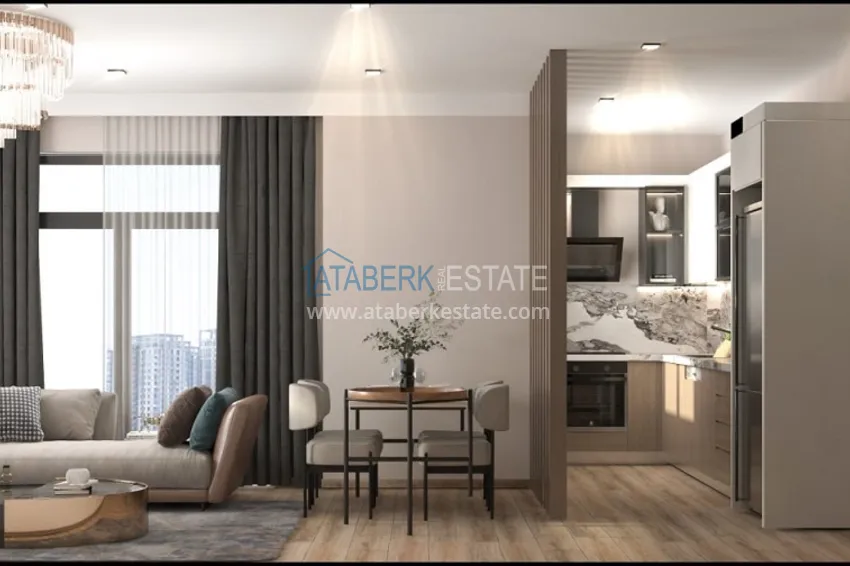 Приобрести Новый современный проект жилого комплекса с инфраструктурой комфорт-класса район Томюк - Мерсин 5 