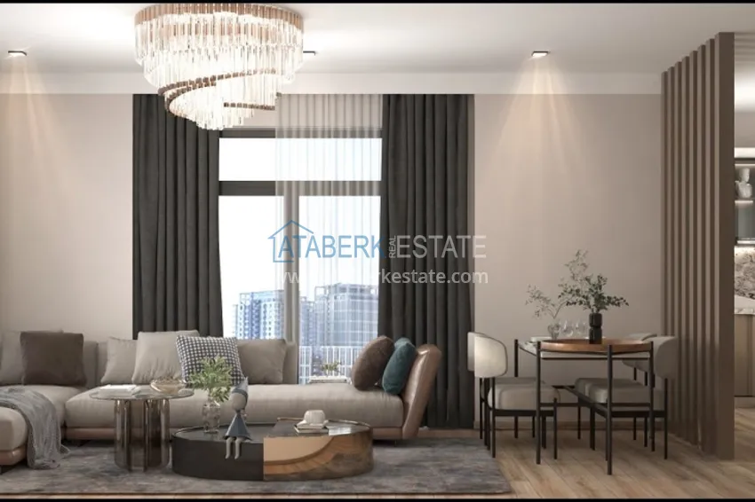 Приобрести Новый современный проект жилого комплекса с инфраструктурой комфорт-класса район Томюк - Мерсин 7 