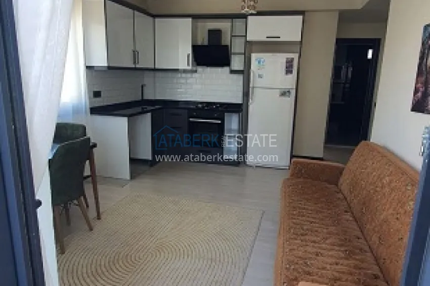 Приобрести Квартира 1+1 меблированная с техникой и видом на море в районе Тедже – Мерсин 1 