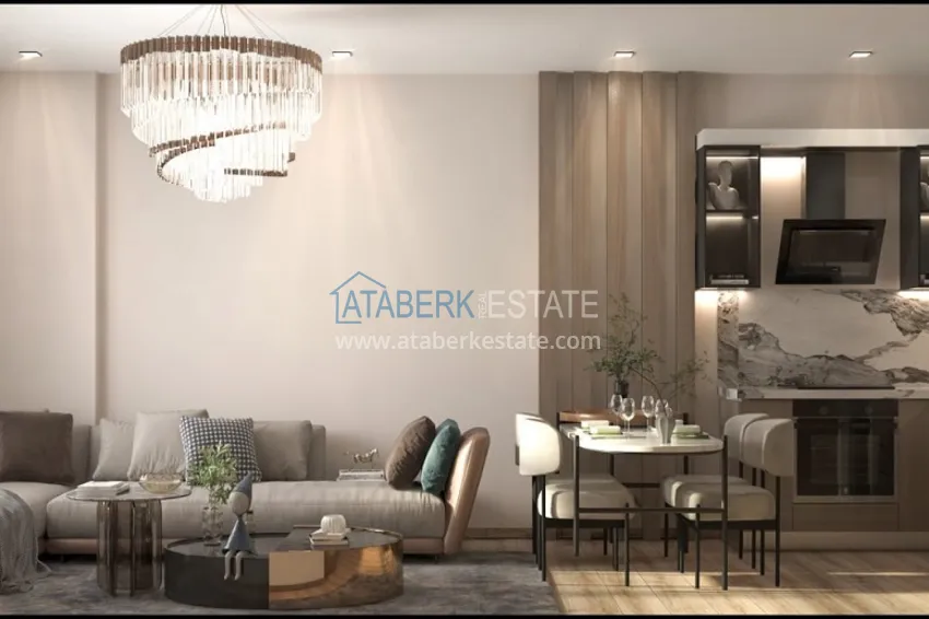 Приобрести Новый современный проект жилого комплекса с инфраструктурой комфорт-класса район Томюк - Мерсин 11 