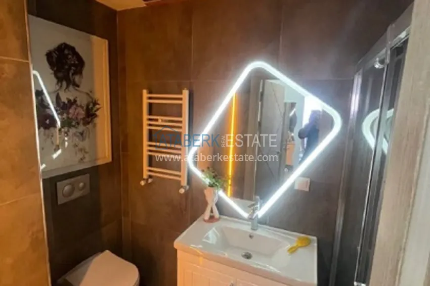 Приобрести Квартира 3+1 меблированная с видом на море в районе Акдениз 19 