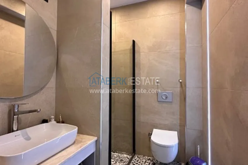 Приобрести Вилла 2+1 меблированная в новом жилом комплексе в районе Арпачбахишиш – Мерсин 14 