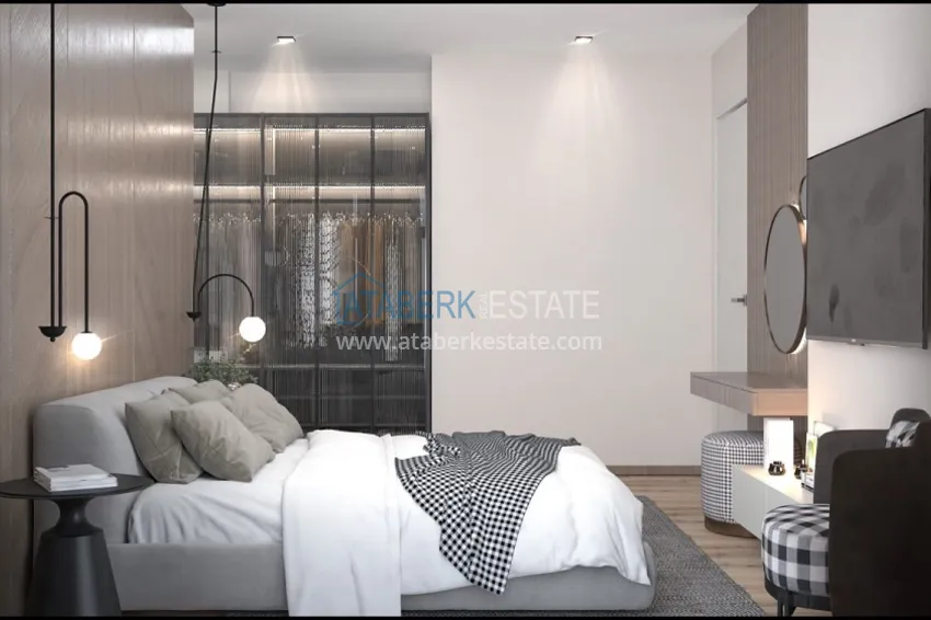 Приобрести Новый современный проект жилого комплекса с инфраструктурой комфорт-класса район Томюк - Мерсин 15 