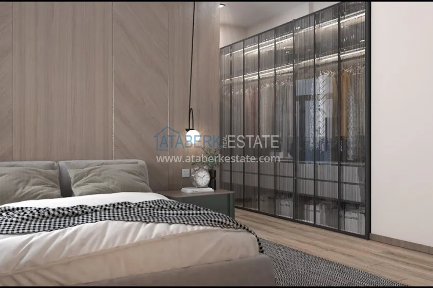 Приобрести Новый современный проект жилого комплекса с инфраструктурой комфорт-класса район Томюк - Мерсин 16 