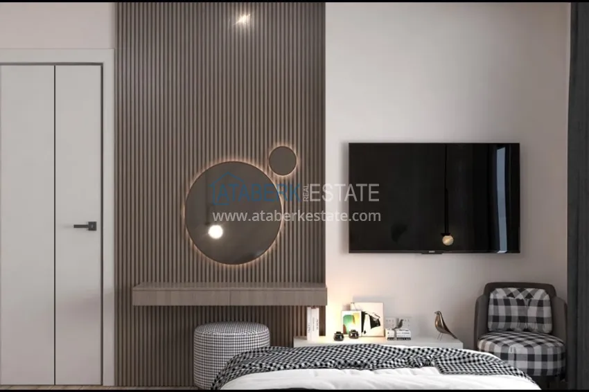 Приобрести Новый современный проект жилого комплекса с инфраструктурой комфорт-класса район Томюк - Мерсин 17 