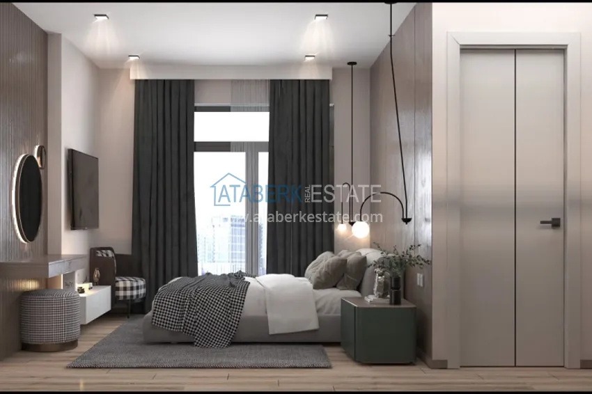 Приобрести Новый современный проект жилого комплекса с инфраструктурой комфорт-класса район Томюк - Мерсин 18 