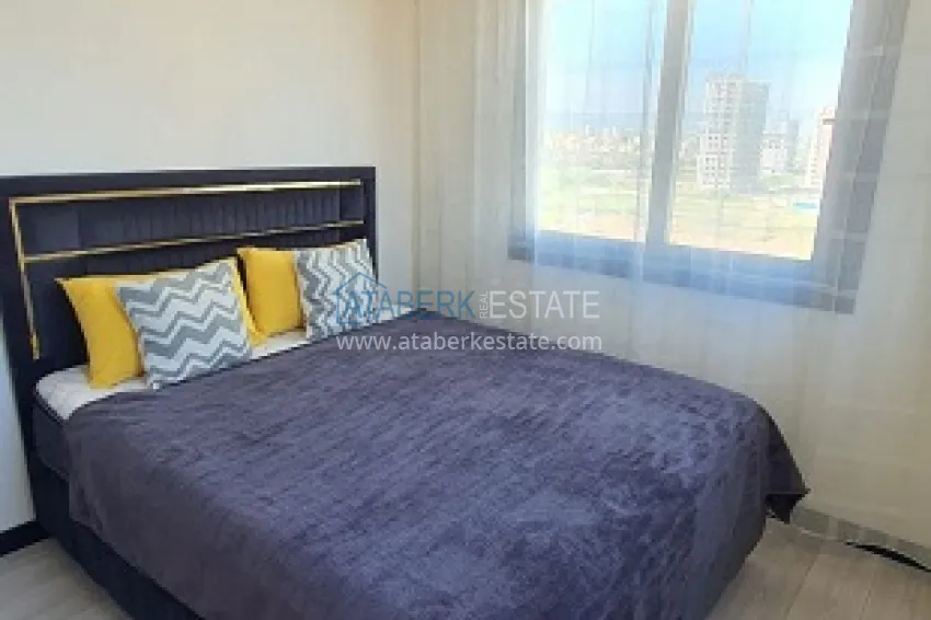 Приобрести Квартира 1+1 меблированная с техникой и видом на море в районе Тедже – Мерсин 3 